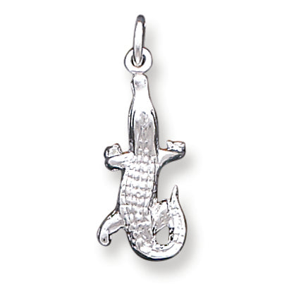 Sterling Silver Alligator Charm