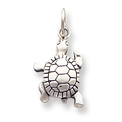 Sterling Silver Antique Turtle Charm