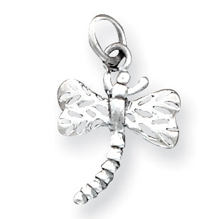 Sterling Silver Antique Dragonfly Charm
