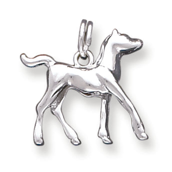 Sterling Silver Horse Charm