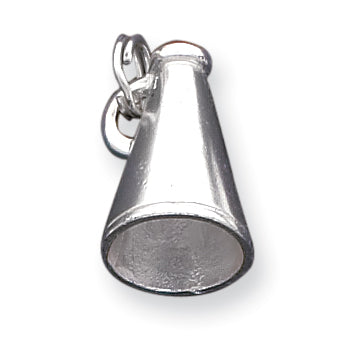 Sterling Silver Megaphone Charm