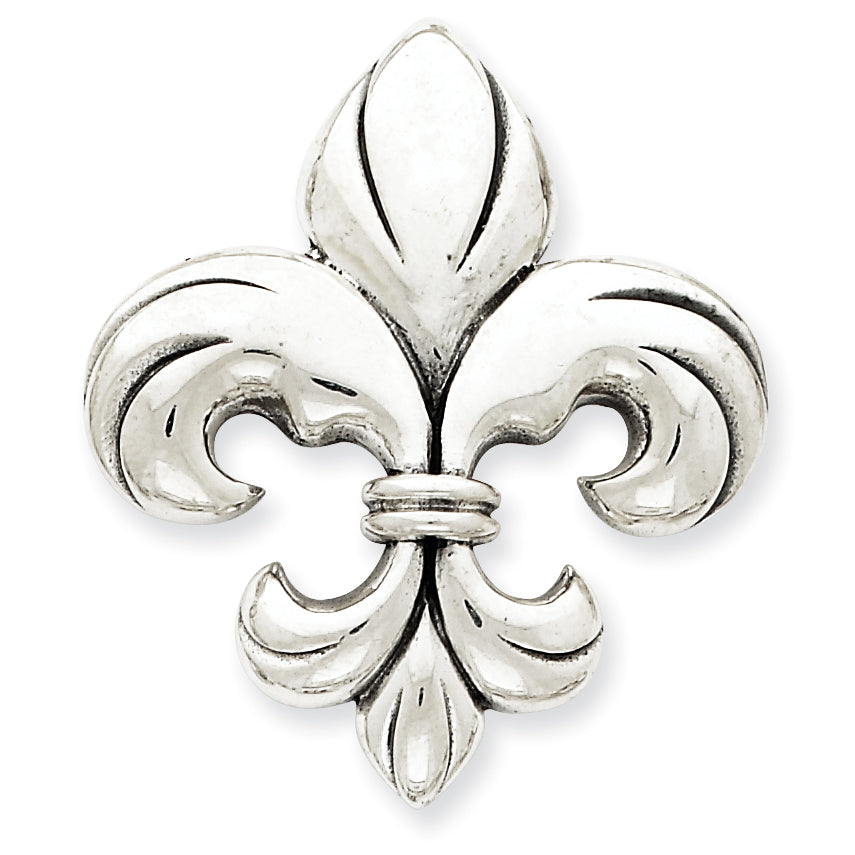 Sterling Silver Fleur de lis Pendant