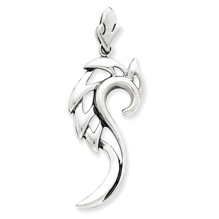 Sterling Silver Swirl Pendant