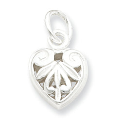 Sterling Silver Heart Charm