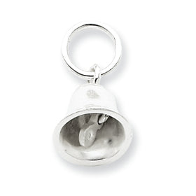 Sterling Silver Moveable Bell Charm