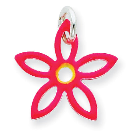 Sterling Silver Enameled Charm