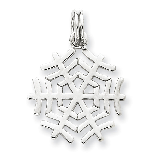 Sterling Silver Snowflake Charm