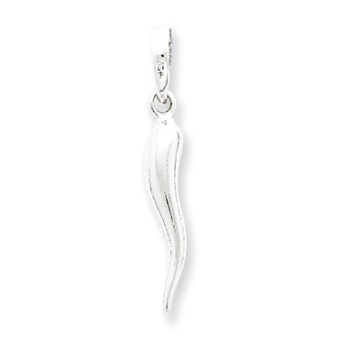 Sterling Silver Italian Horn