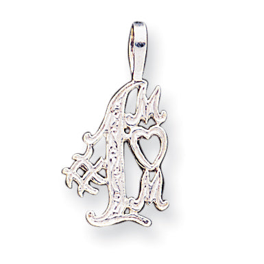 Sterling Silver #1 Mom Charm