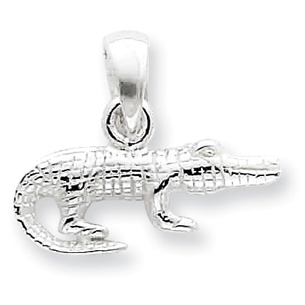 Sterling Silver Alligator Charm