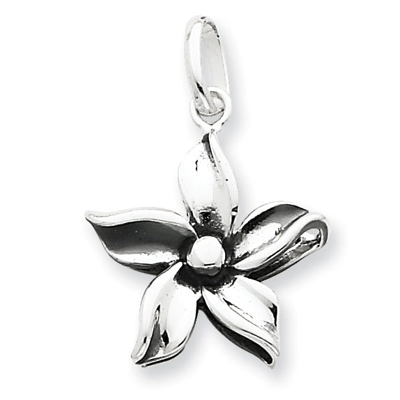 Sterling Silver Flower Pendant
