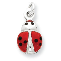 Sterling Silver Enameled Charm