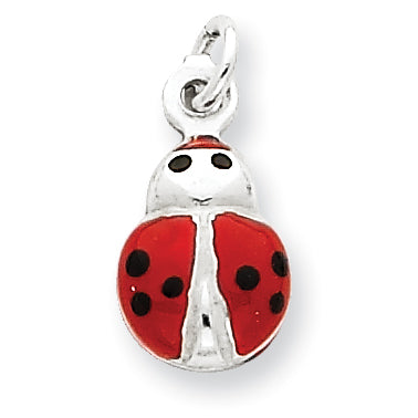 Sterling Silver Enameled Charm
