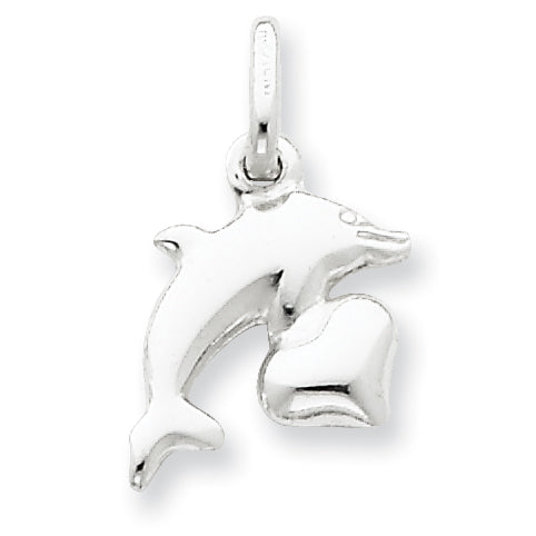 Sterling Silver Dolphin Pendant