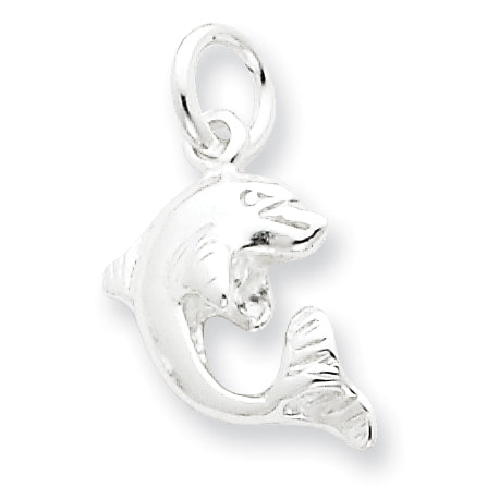 Sterling Silver Dolphin Charm