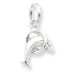 Sterling Silver Dolphin Charm