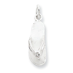 Sterling Silver Flip Flop Charm