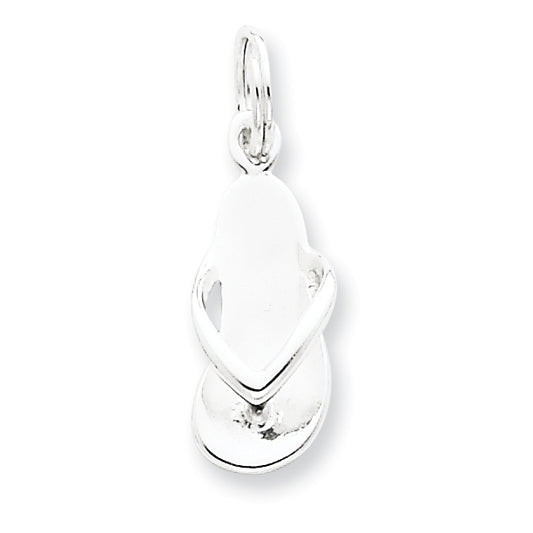 Sterling Silver Flip Flop Charm