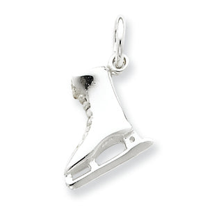 Sterling Silver Ice Skate Charm