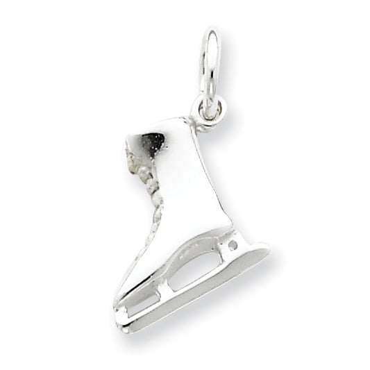 Sterling Silver Ice Skate Charm