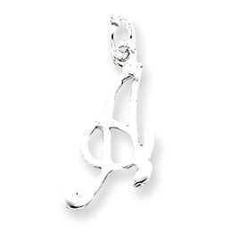 Sterling Silver Initial A Pendant