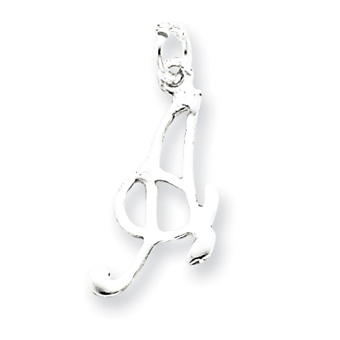 Sterling Silver Initial A Pendant