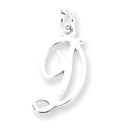 Sterling Silver Initial D Pendant