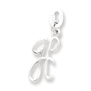 Sterling Silver Initial H Pendant