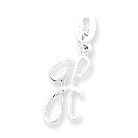 Sterling Silver Initial H Pendant