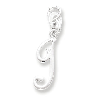 Sterling Silver Initial I Pendant