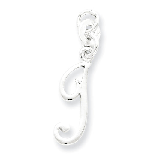 Sterling Silver Initial I Pendant