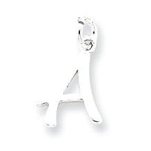 Sterling Silver Initial A Pendant