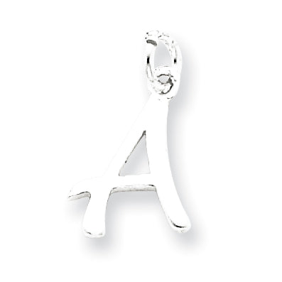 Sterling Silver Initial A Pendant