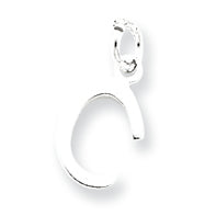 Sterling Silver Initial C Pendant