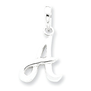 Sterling Silver Initial A Pendant