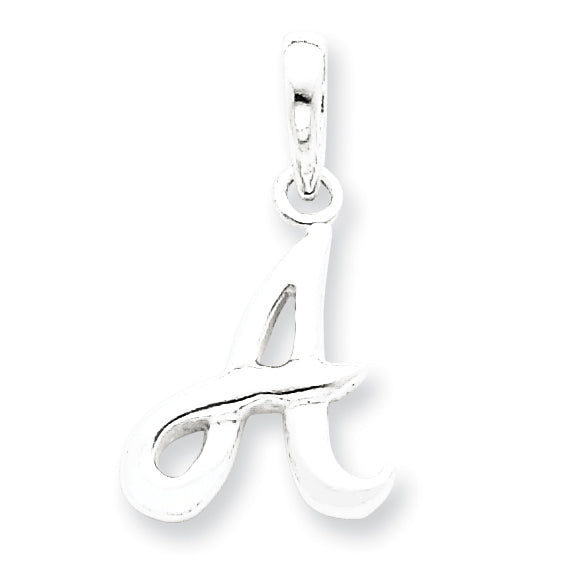 Sterling Silver Initial A Pendant