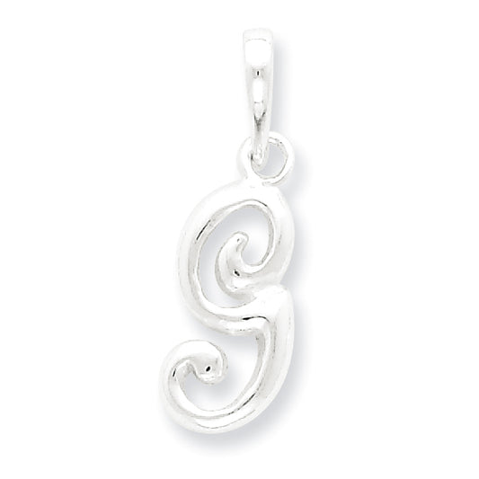 Sterling Silver Initial G Pendant