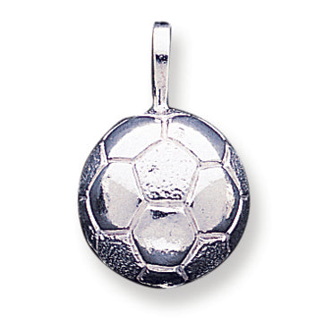 Sterling Silver Soccerball Charm