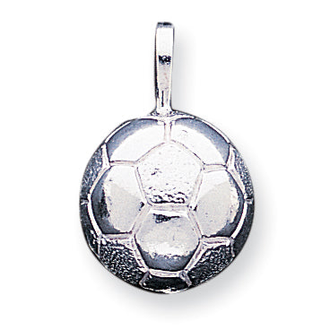 Sterling Silver Soccerball Charm