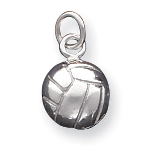 Sterling Silver Volleyball Charm