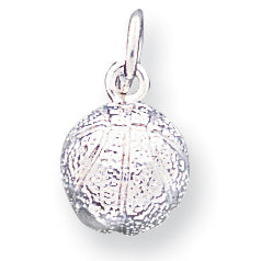 Sterling Silver Basketball Charm