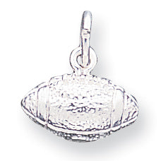 Sterling Silver Football Charm