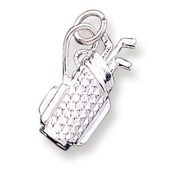 Sterling Silver Golf Bag Charm