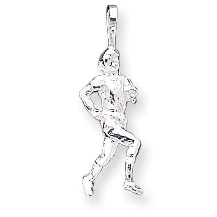 Sterling Silver Runner Pendant