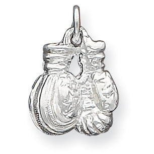Sterling Silver Boxing Gloves Charm