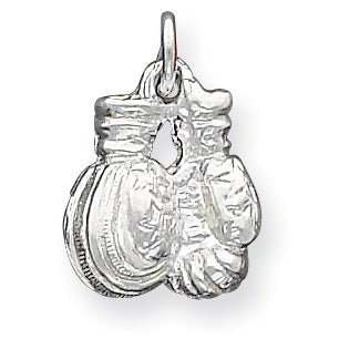 Sterling Silver Boxing Gloves Charm
