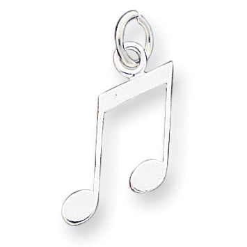 Sterling Silver Music Notes Charm