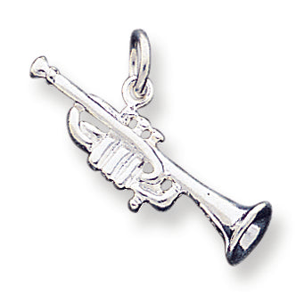 Sterling Silver Trumpet Charm