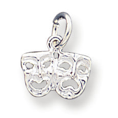 Sterling Silver Comedy/tragedy Charm