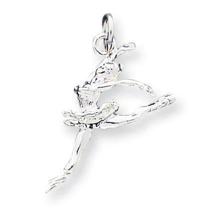 Sterling Silver Ballerina Charm